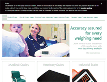 Tablet Screenshot of marsden-weighing.co.uk